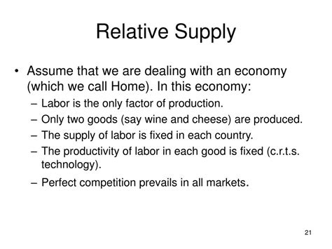 Ppt Chapter 3 Ricardian Model Powerpoint Presentation Free Download