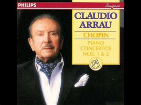 Claudio Arrau London Philharmonic Orchestra Eliahu Inbal Chopin