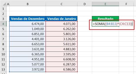 Calculando A Multiplica O E Soma No Excel Ninja Do Excel