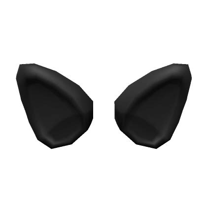 Black Cat Ears Roblox Item Rolimon S