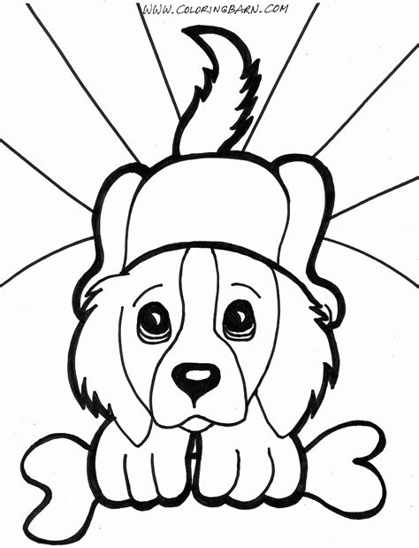 Cute Dog Coloring Pages To Download And Print For Free