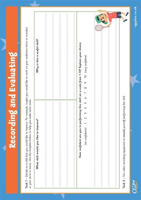 Recording And Evaluating Years 5 6 Cgp Plus