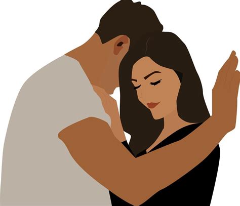 Couple Hug Illustration Vector On White Background 13519439 Vector Art At Vecteezy