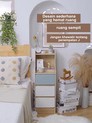 Jual Meja Nakas Bedside Table Meja Kamar Tidur Lemari Laci Serbaguna