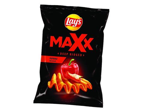 Čips pikantna paprika rebrasti paprika Lays 130 g NTL Akcija