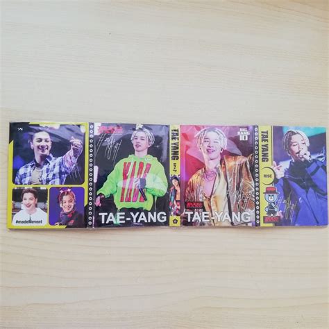 Tae Yang Bigbang Kpop Notepads On Carousell