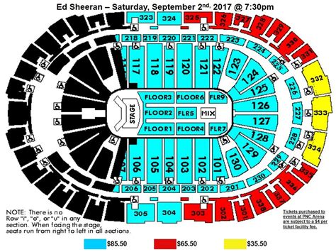 Ed Sheeran Us Bank Stadium Seating Chart Printable Templates Free