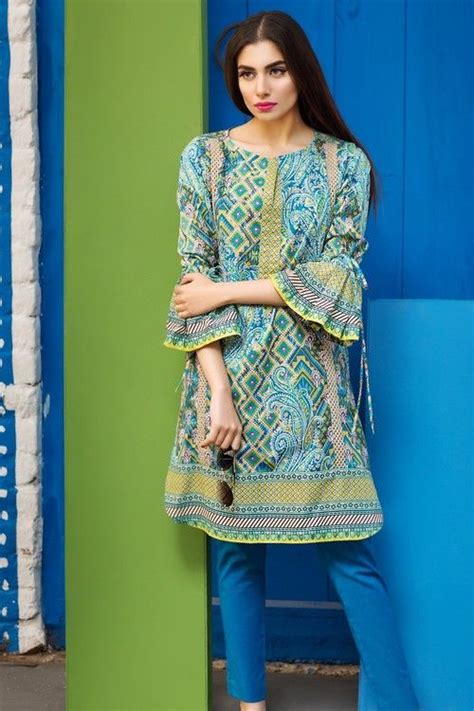 Khaadi Piece Stitched Printed Lawn Suit J Blue Libasco