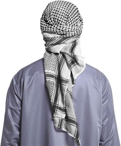 Pañuelo árabe Kaffiyeh Shemagh para hombre para Chile Ubuy