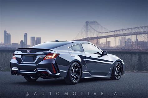 Honda Prelude Digitally Reimagined With Civic X Styling Cues Th Gen