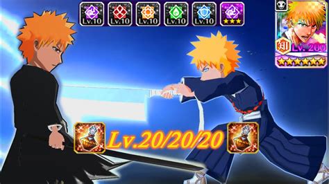 Fierce Battle Ichigo Max Transcendence Showcase Bleach Brave Souls