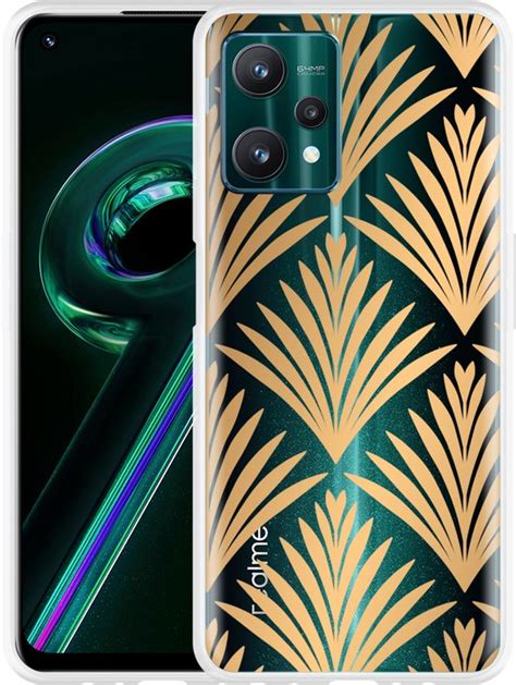 Realme Pro Hoesje Art Deco Gold Designed By Cazy Bol