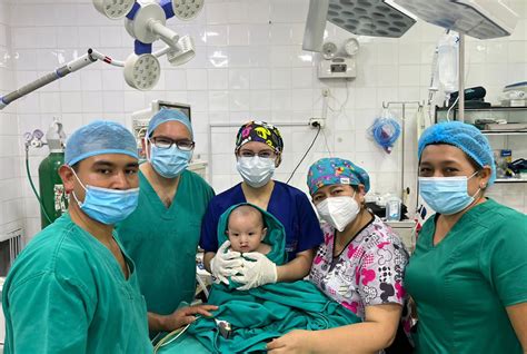 NIÑOS CON LABIO FISURADO Y PALADAR HENDIDO FUERON OPERADOS EN BAGUA POR