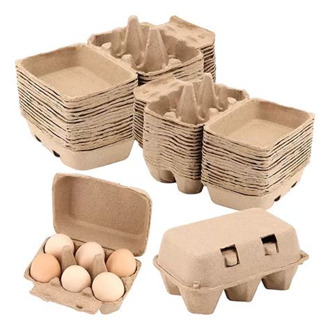 Paquete De Cajas De Cartones De Huevos Soportes Para Mercadolibre