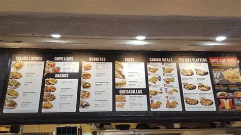 Menu At Taco Bueno Restaurant Sand Springs Plaza Court Atelier