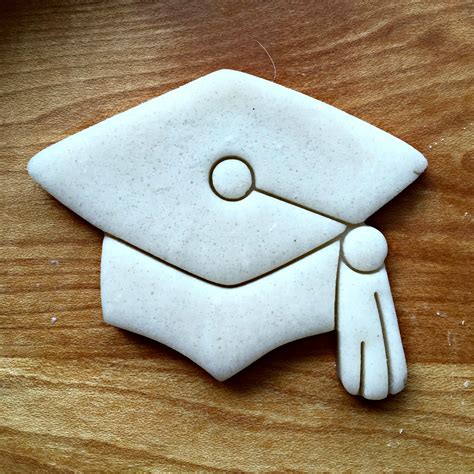 Graduation Cap Cookie Cutter Dishwasher Safe Sweet Prints Inc