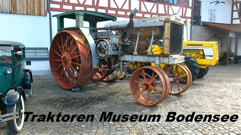 Traktoren Museum Bodensee Oktober Auto Traktor Museum