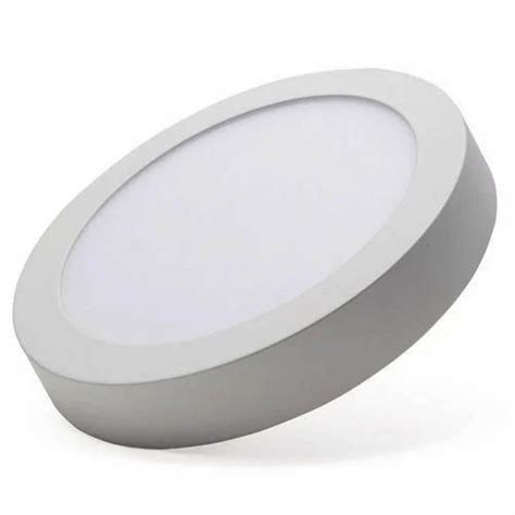 W Round Led Surface Panel Light V Cool Daylight At Rs Piece