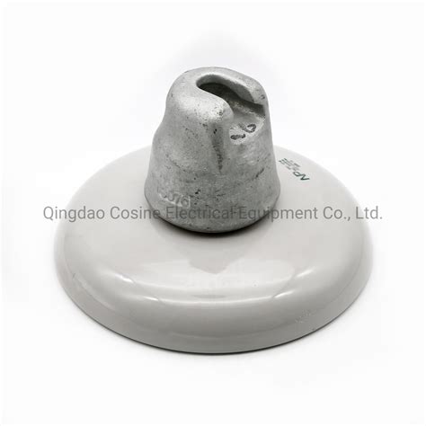 Disc Type Ceramic Porcelain Insulator ANSI 52 2 With Clevis Cap China