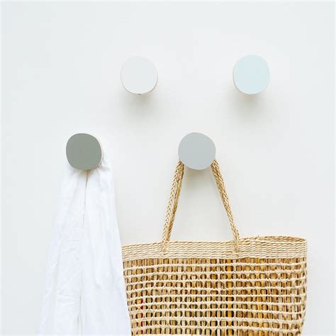 Wall Hooks Set of 3 Entryway Wall Hooks Round Wall Hook - Etsy