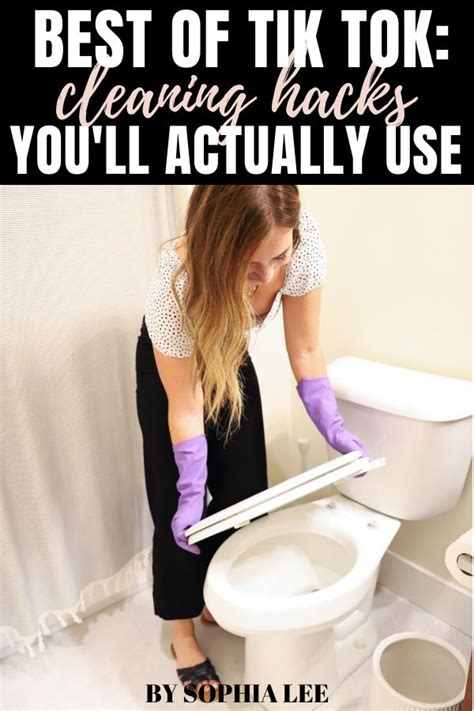 The Life Changing Cleaning Hacks From Tik Tok We Re Obsessing Over By