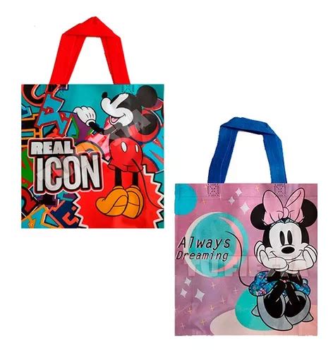 Bolsas Dulceros Fiesta Mickey Y Minnie Mouse Mercadolibre