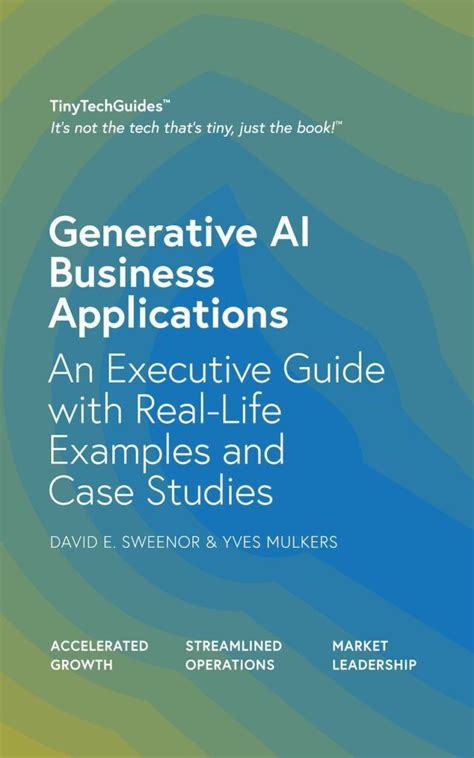 Thinkers360 on LinkedIn: Generative AI Business Applications ... 