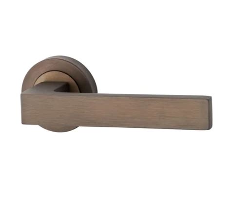 Pavtom Metro Door Lever Round Rose Concealed Fix D50mm