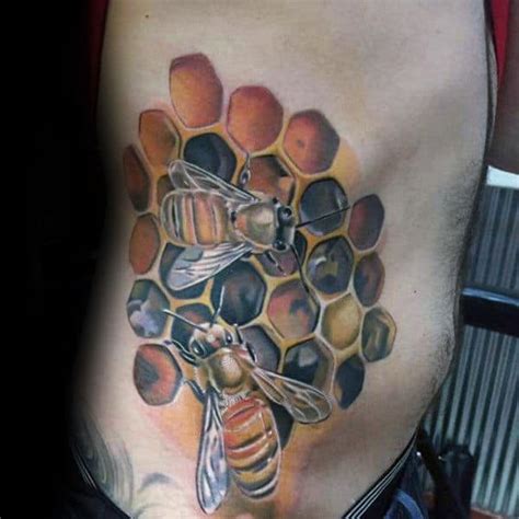 50 Cool Bee Tattoo Designs For Men 2023 Inspiration Guide