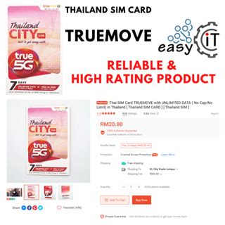 Thai Sim Card Truemove With Unlimited Data No Cap No Limit In