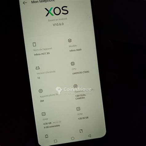 Téléphones Tablettes Infinix Hot i Go neufs et occasions au