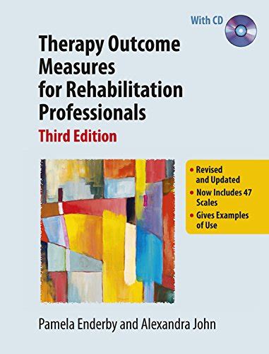 Therapy Outcome Measures For Rehabilitation Professionals Enderby