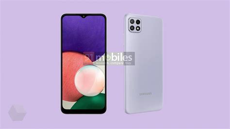 Рендеры и характеристики Samsung Galaxy A22 4G и A22 5G - Rozetked.me