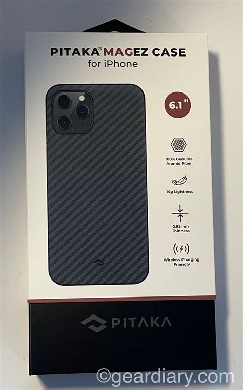 Protect Your New Iphone With The Pitaka Magez Case Geardiary