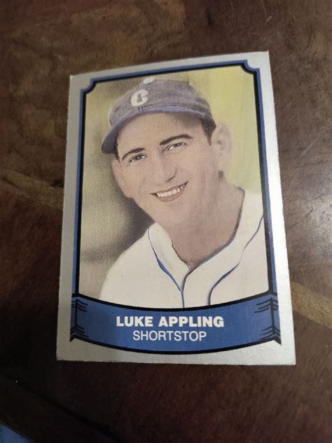 Pacific Baseball Legends Luke Appling Luke Appling For Sale