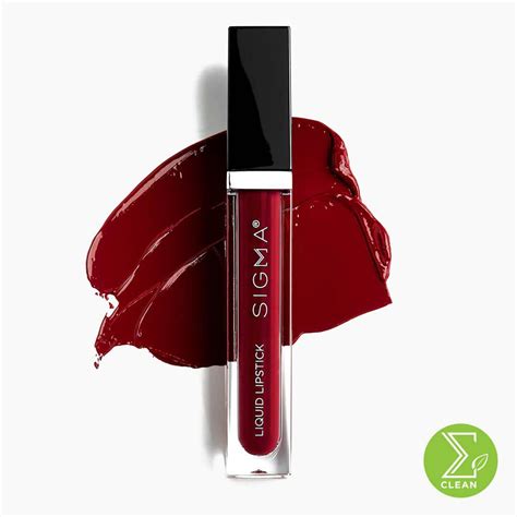 Sigma Liquid Lipstick – About Face | Cosmetic Boutique