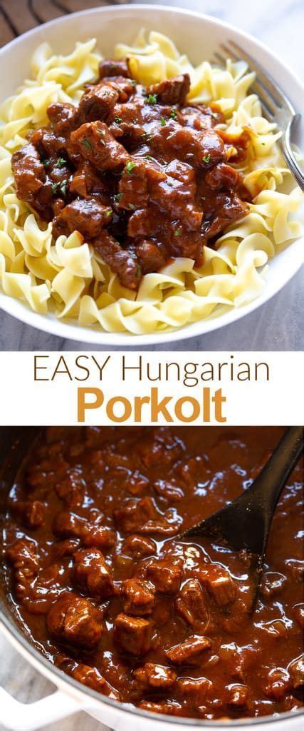 Pörkölt Hungarian Stew Recipe Hungarian Recipes Stew Recipes