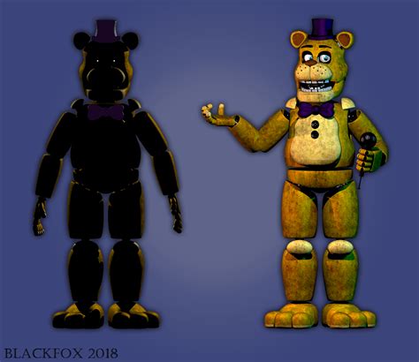 Fredbear Model Rfivenightsatfreddys