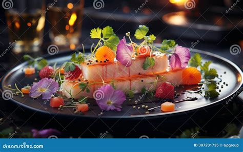 Grilled Fish Fillet On Plate Fresh And Healthy Meal Generated By Ai