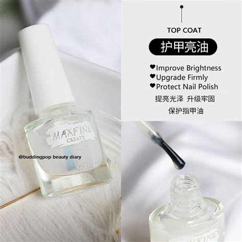 Ready Stock Maxfine Nude Nail Polish Ml Glossy Water Base Peel Off Able Best Selling