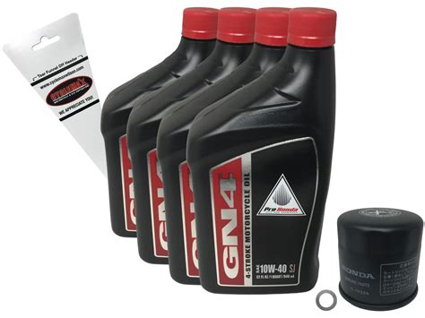 Cyclemax Oil Change Kit For Gl Goldwing With W Oil