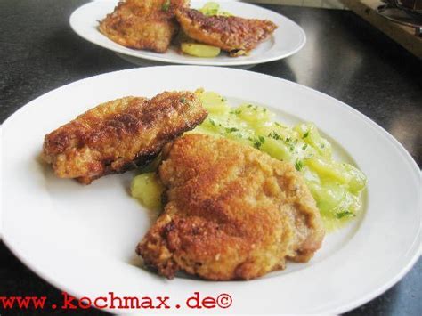 Kochmax De Wiener Schnitzel Mit Kartoffel Gurken Salat