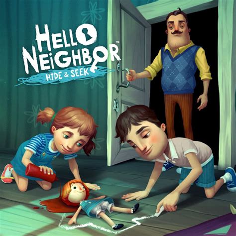 Hello Neighbor Hide And Seek Cover Or Packaging Material MobyGames