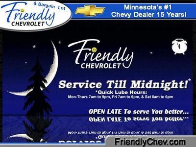 Friendly Chevrolet of Fridley in Minneapolis including address, phone, dealer reviews ...