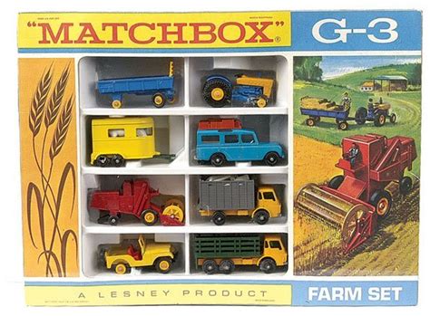 1120 Matchbox G3 Farm T Set Lot 1120