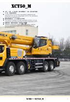 New XCMG Truck Crane 50 Ton Hydraulic Mobile Crane XCT50 M XCMG PDF