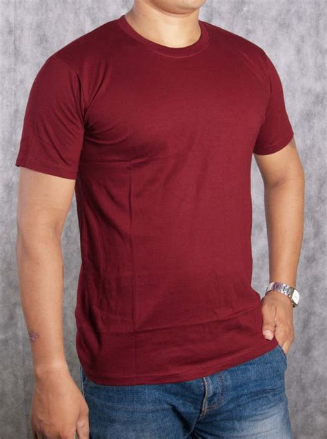 Cotton Maroon Biowash Round Neck T Shirts At Rs In Tiruppur Id