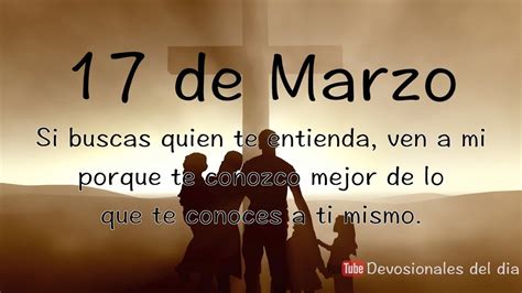 De Marzo Devocional Del Dia De Hoy Devocionales Del Dia Youtube