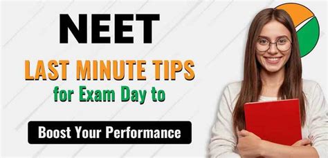 NEET Last Minute Tips For Exam Day To Boost Your Performance