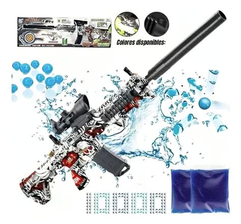 Ametralladora Automatica M416 Arma De Juguete Rifle Hidrogel Envío gratis